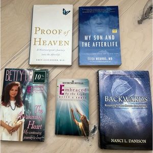 Lot of 5 NDE Books - Near Death Experiences & Channeling the Afterlife